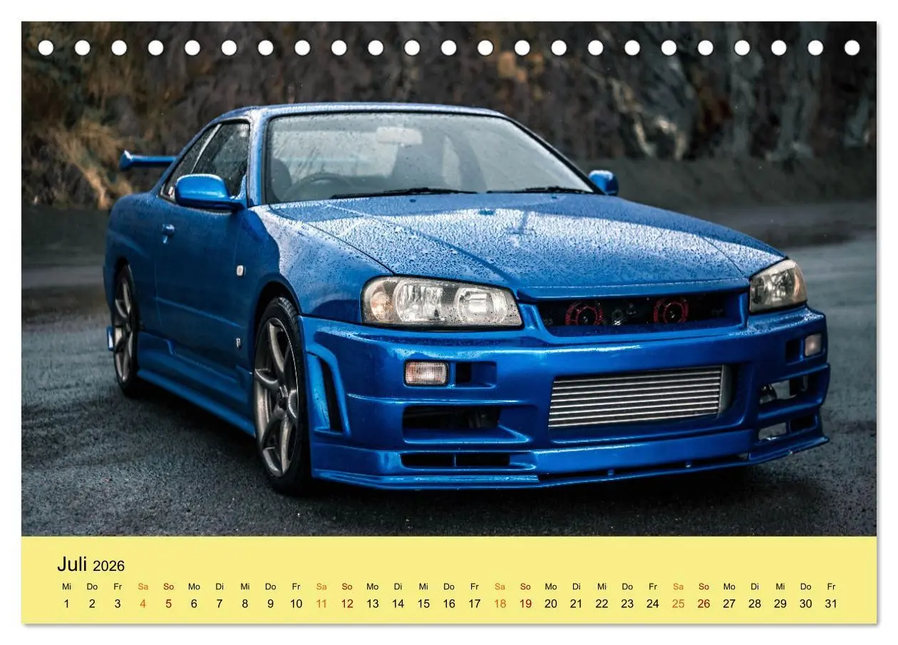 Bild: 9783457334645 | Supersportler mit viel PS (Tischkalender 2026 DIN A5 quer),...
