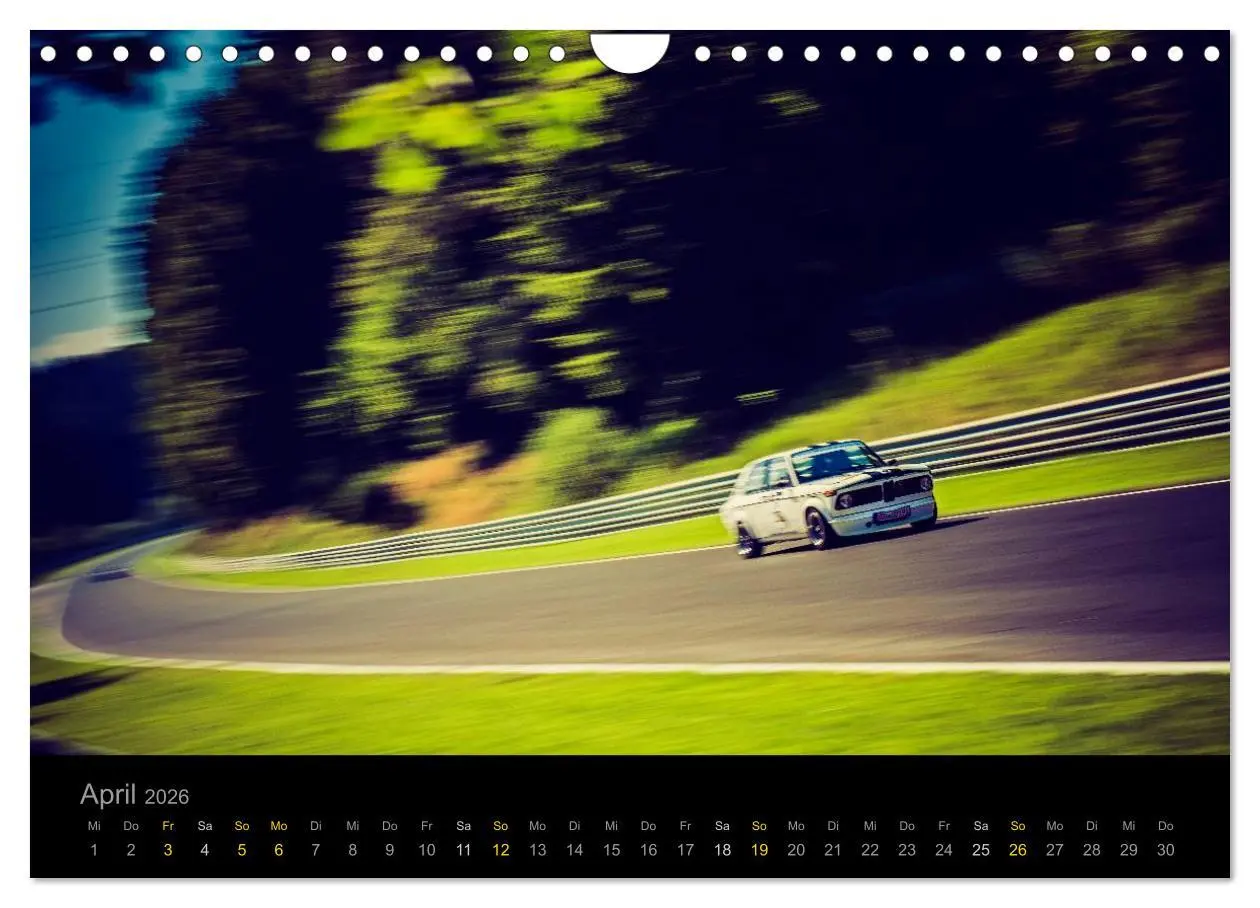 Bild: 9783457954645 | Classic BMW Racing (Wandkalender 2026 DIN A4 quer), CALVENDO...