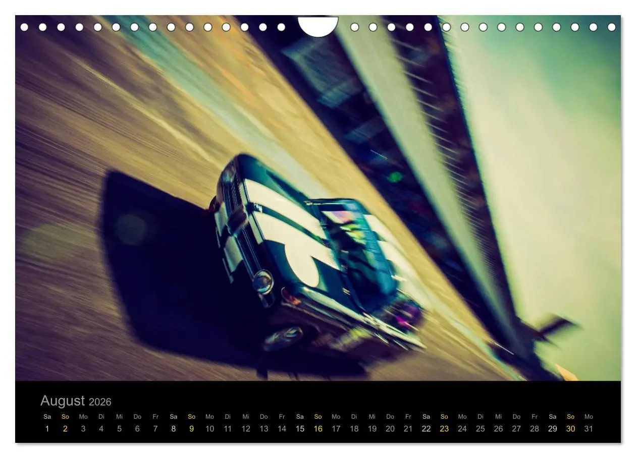 Bild: 9783457954645 | Classic BMW Racing (Wandkalender 2026 DIN A4 quer), CALVENDO...