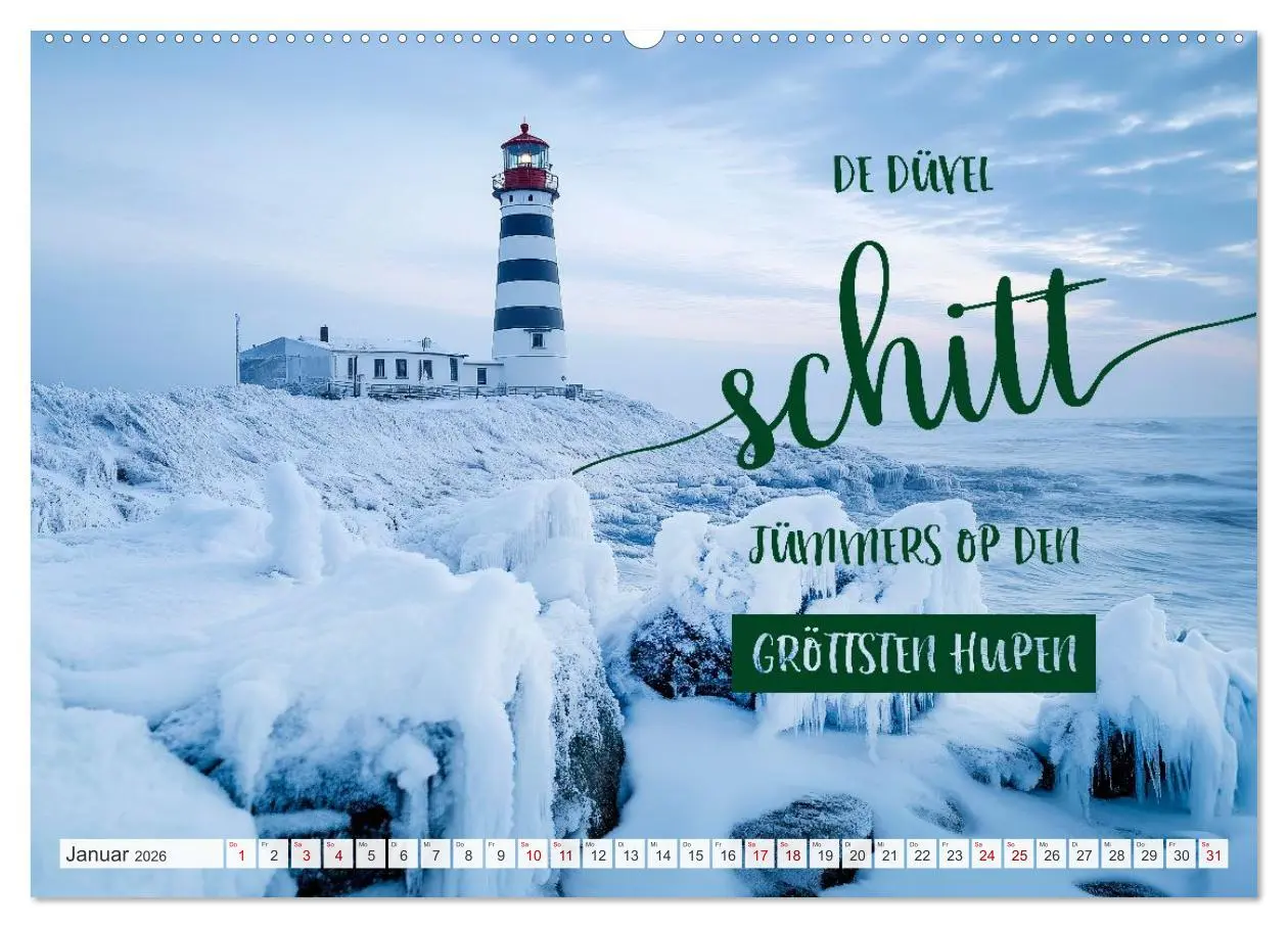 Bild: 9783516594645 | Meerblick und Plattschnack (hochwertiger Premium Wandkalender 2026...