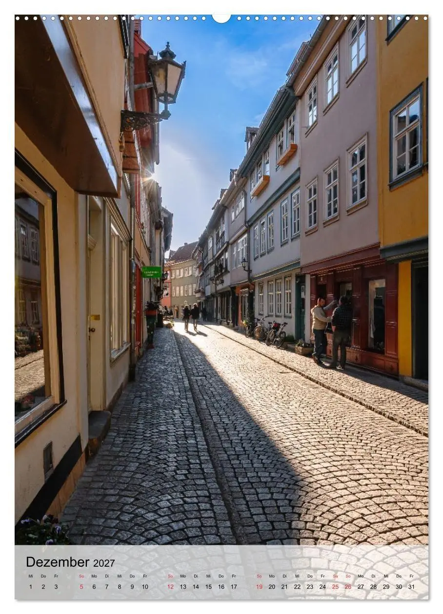 Bild: 9783516804645 | Ein Blick auf Erfurt in Farbe (Wandkalender 2027 DIN A2 hoch),...