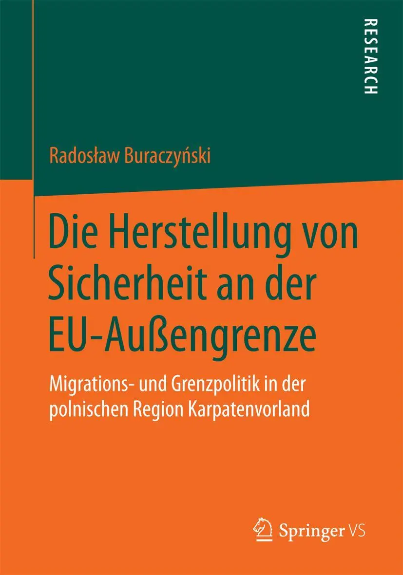 Cover: 9783658094645 | Die Herstellung von Sicherheit an der EU-Außengrenze | Buraczy¿ski