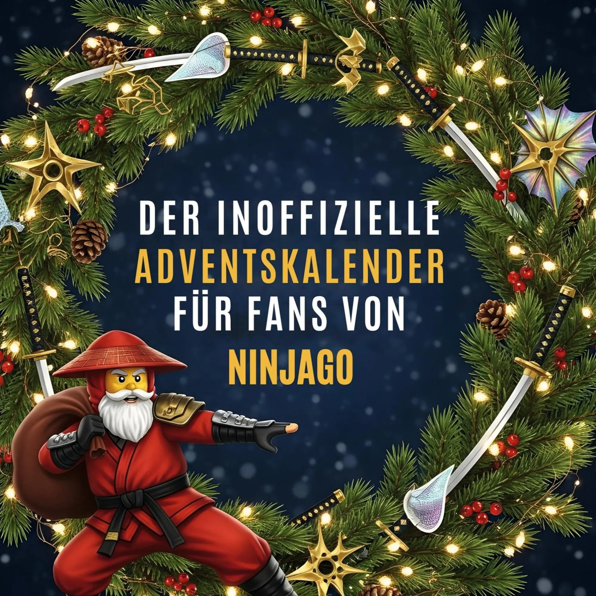 Cover: 9783695314645 | Der inoffizielle Adventskalender für Fans von Ninjago | Ava Fischer