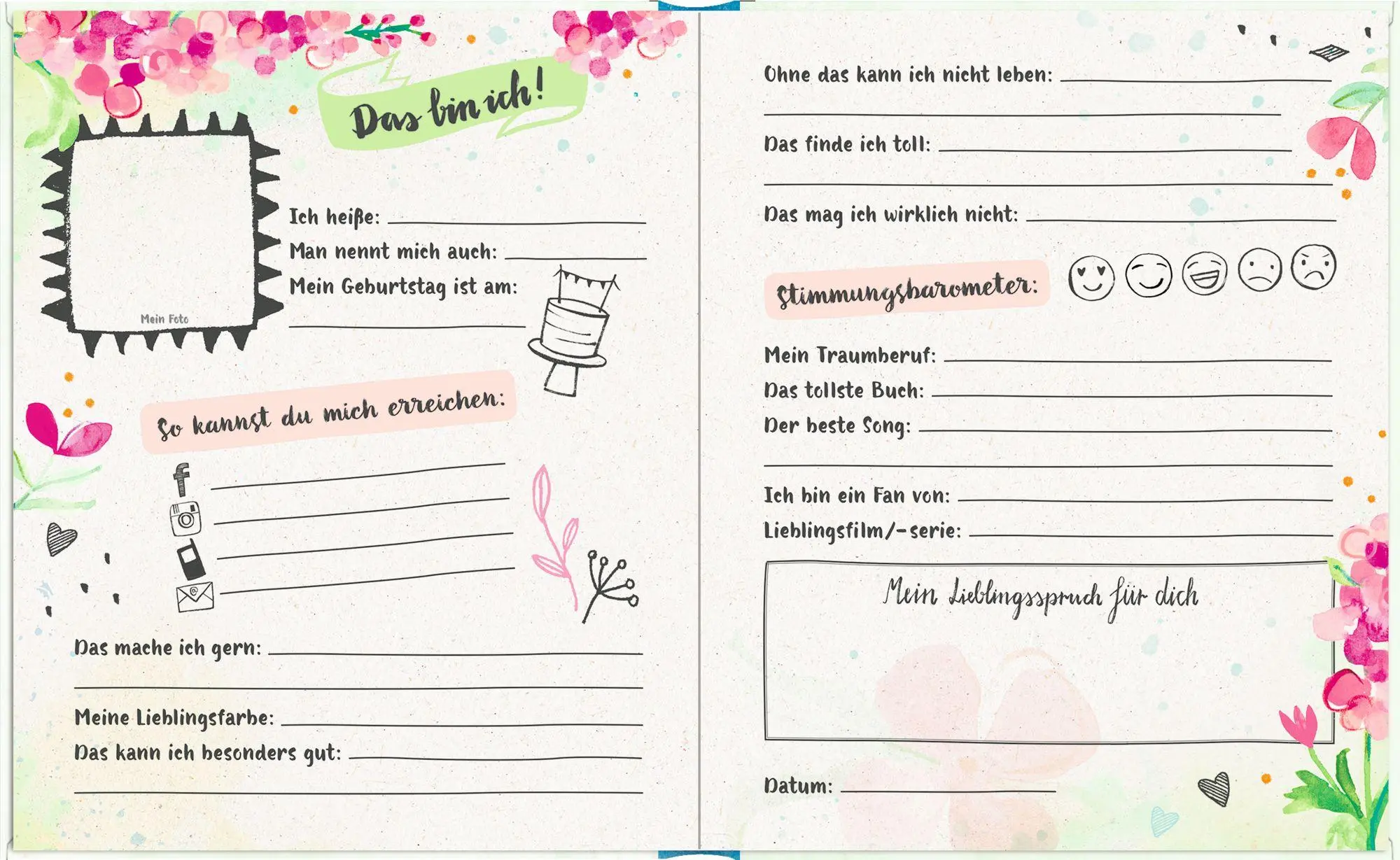 Bild: 4050003954745 | Freundebuch - Best friends | Handlettering | Buch | 96 S. | Deutsch