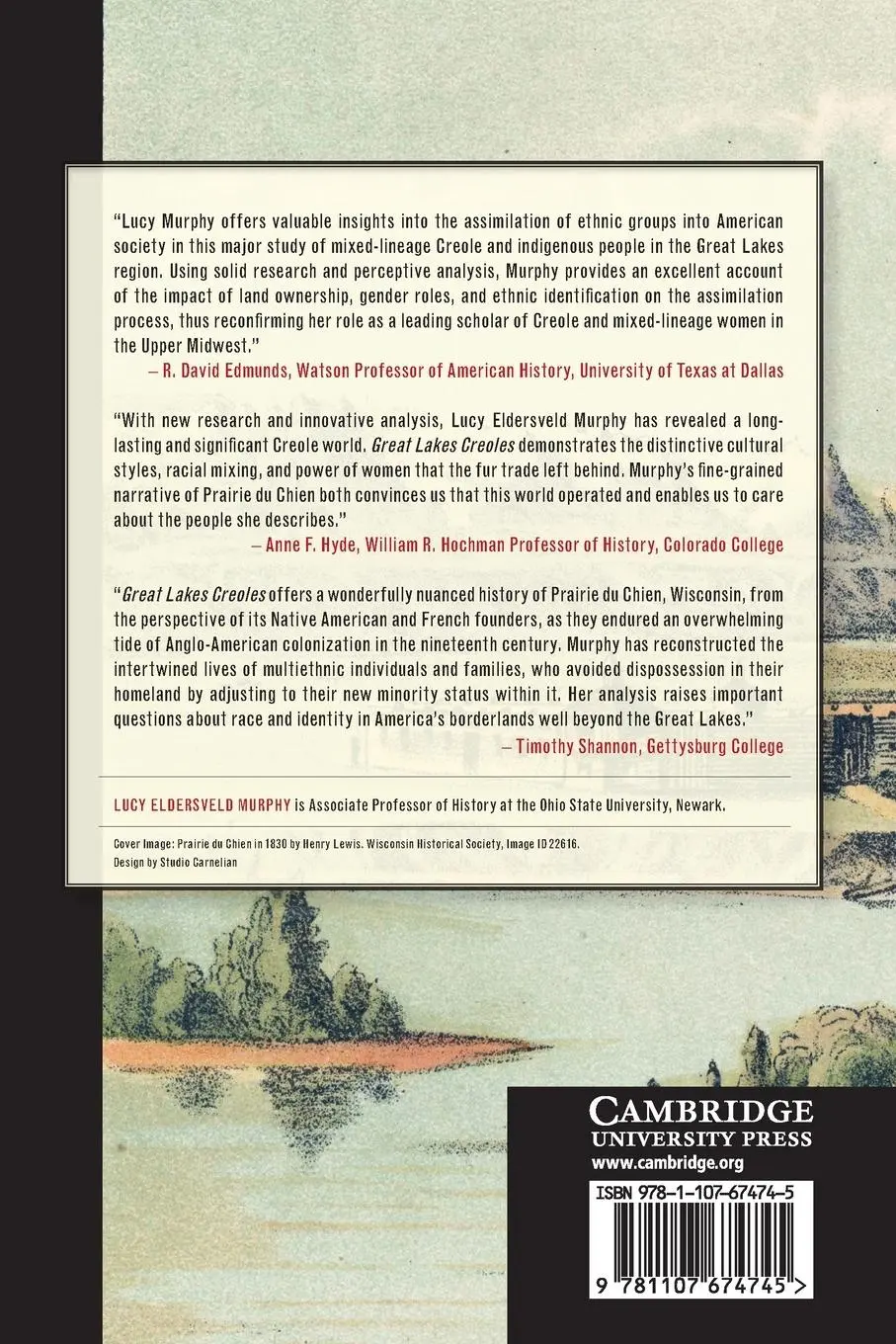 Rückseite: 9781107674745 | Great Lakes Creoles | Lucy Murphy | Taschenbuch | Englisch | 2014