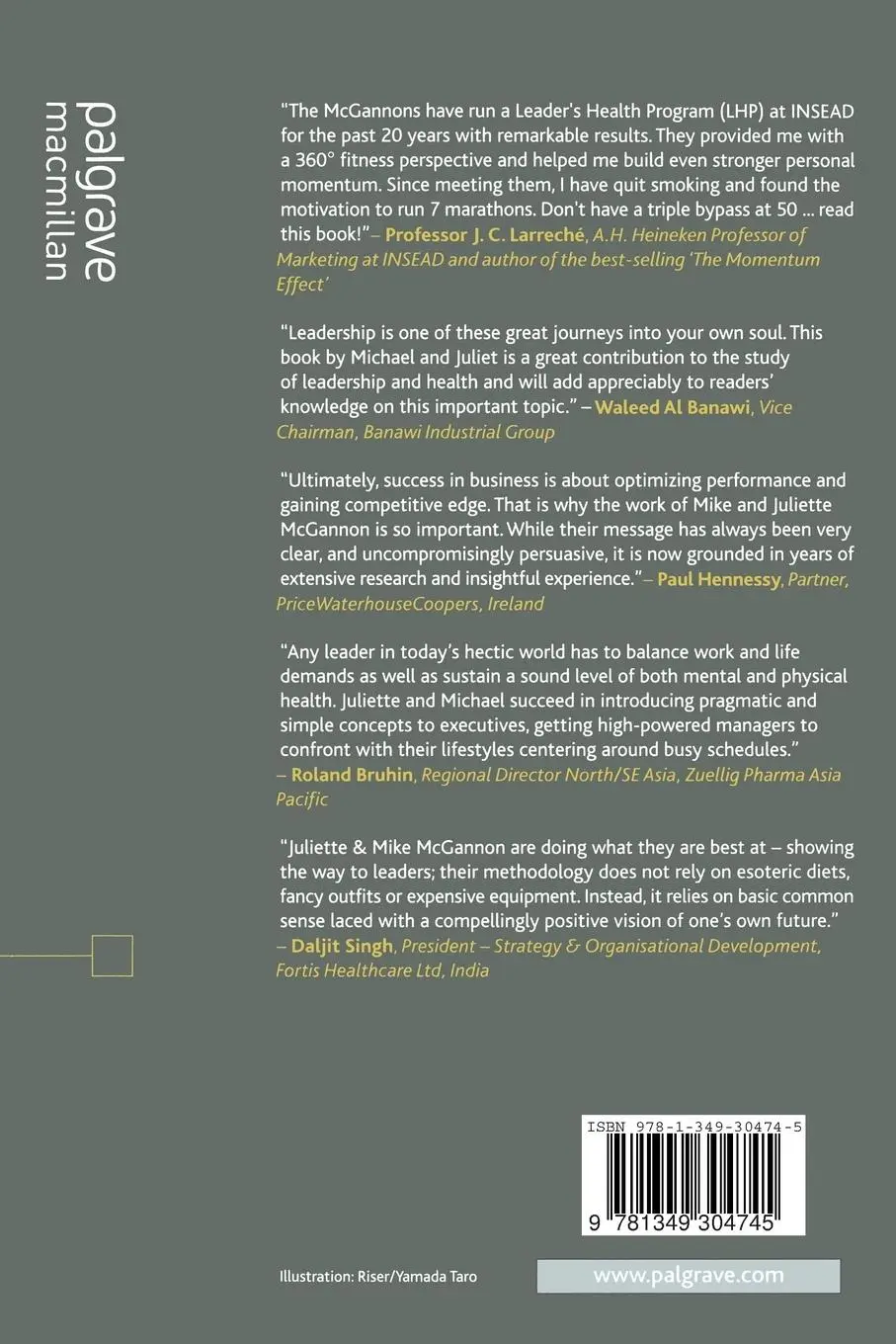 Rückseite: 9781349304745 | The Business Leader's Health Manual | J. McGannon | Taschenbuch | xii