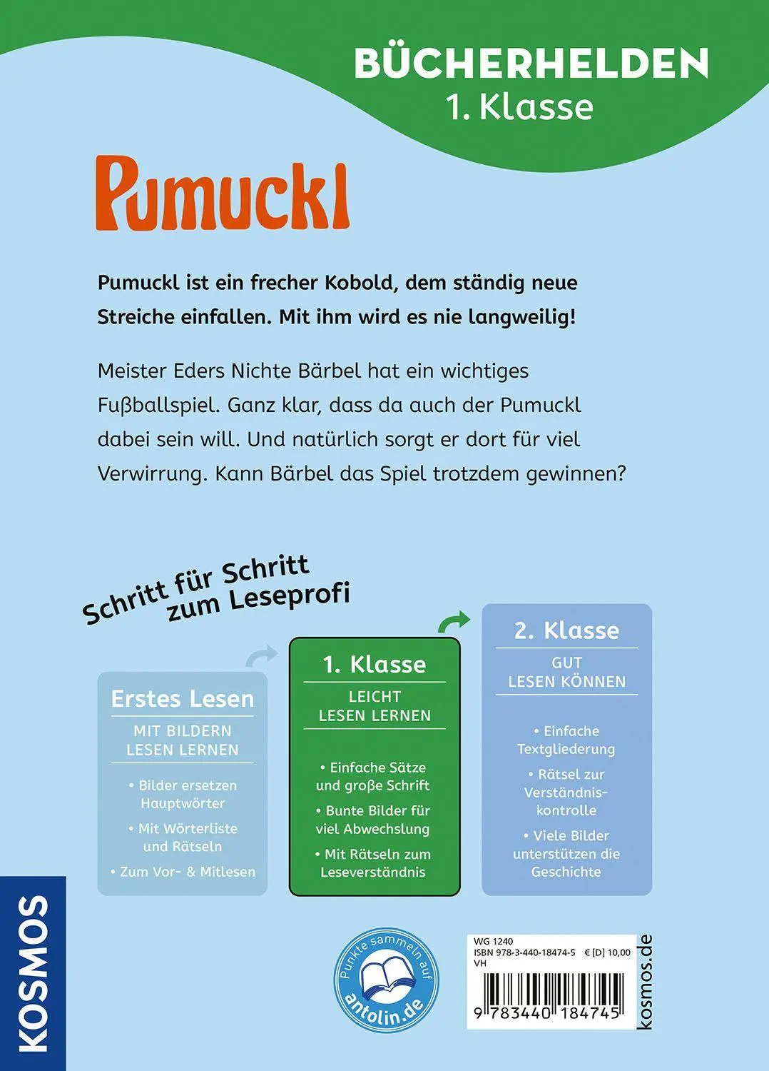 Bild: 9783440184745 | Pumuckl, Bücherhelden 1. Klasse, Pumuckl spielt Fußball | Kaut (u. a.)
