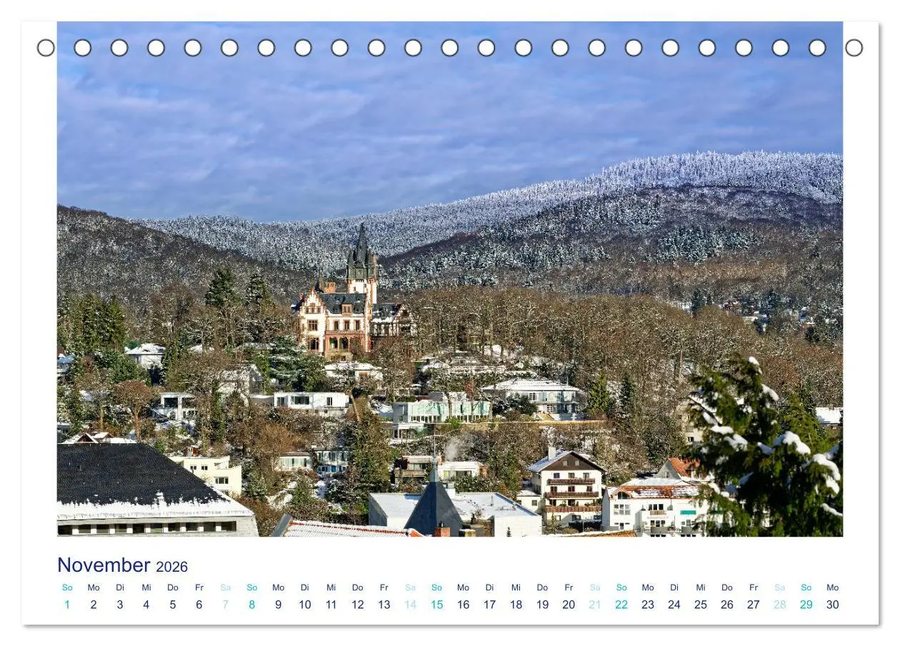 Bild: 9783457634745 | Königstein - Idylle im Taunus (Tischkalender 2026 DIN A5 quer),...
