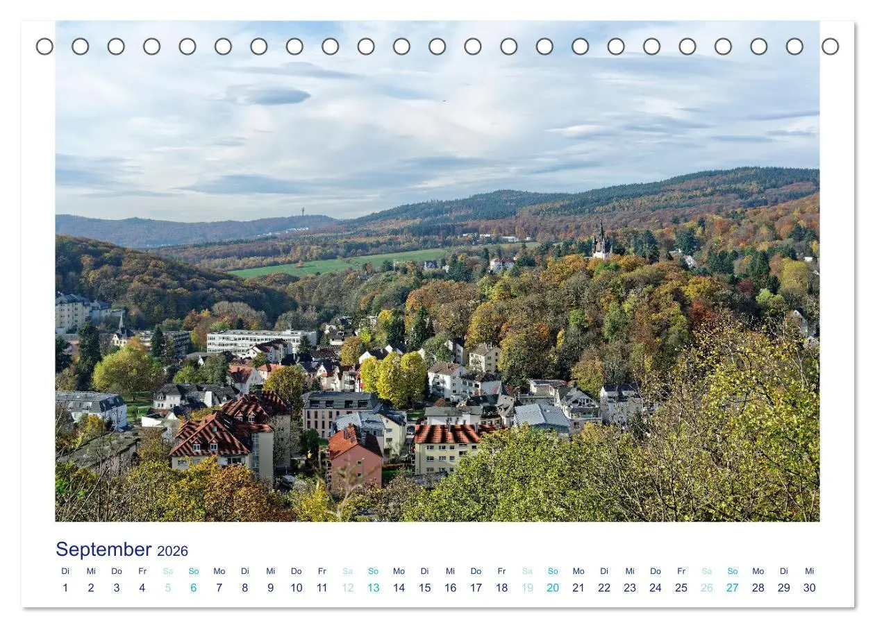 Bild: 9783457634745 | Königstein - Idylle im Taunus (Tischkalender 2026 DIN A5 quer),...