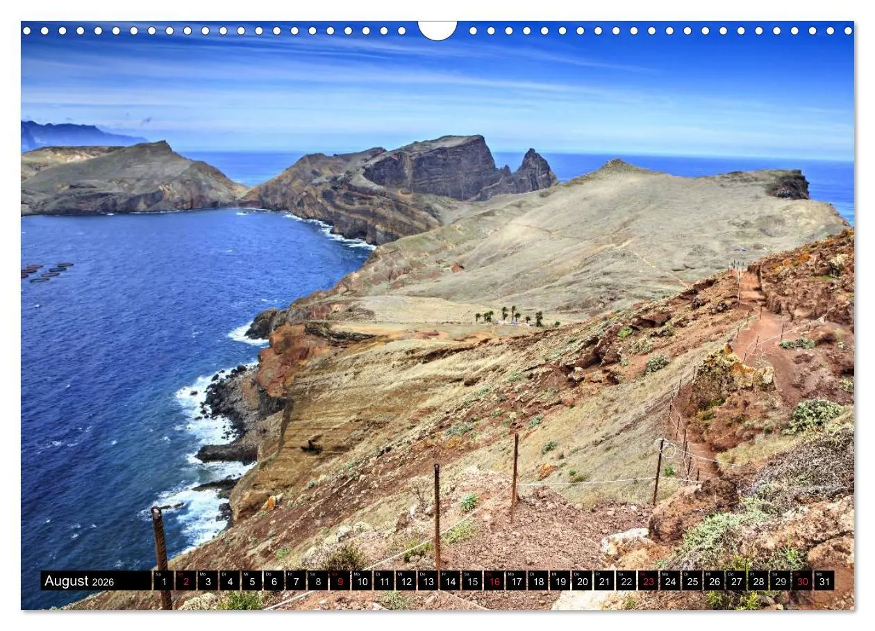 Bild: 9783516034745 | Madeira - Insel mitten im Atlantik (Wandkalender 2026 DIN A3 quer),...
