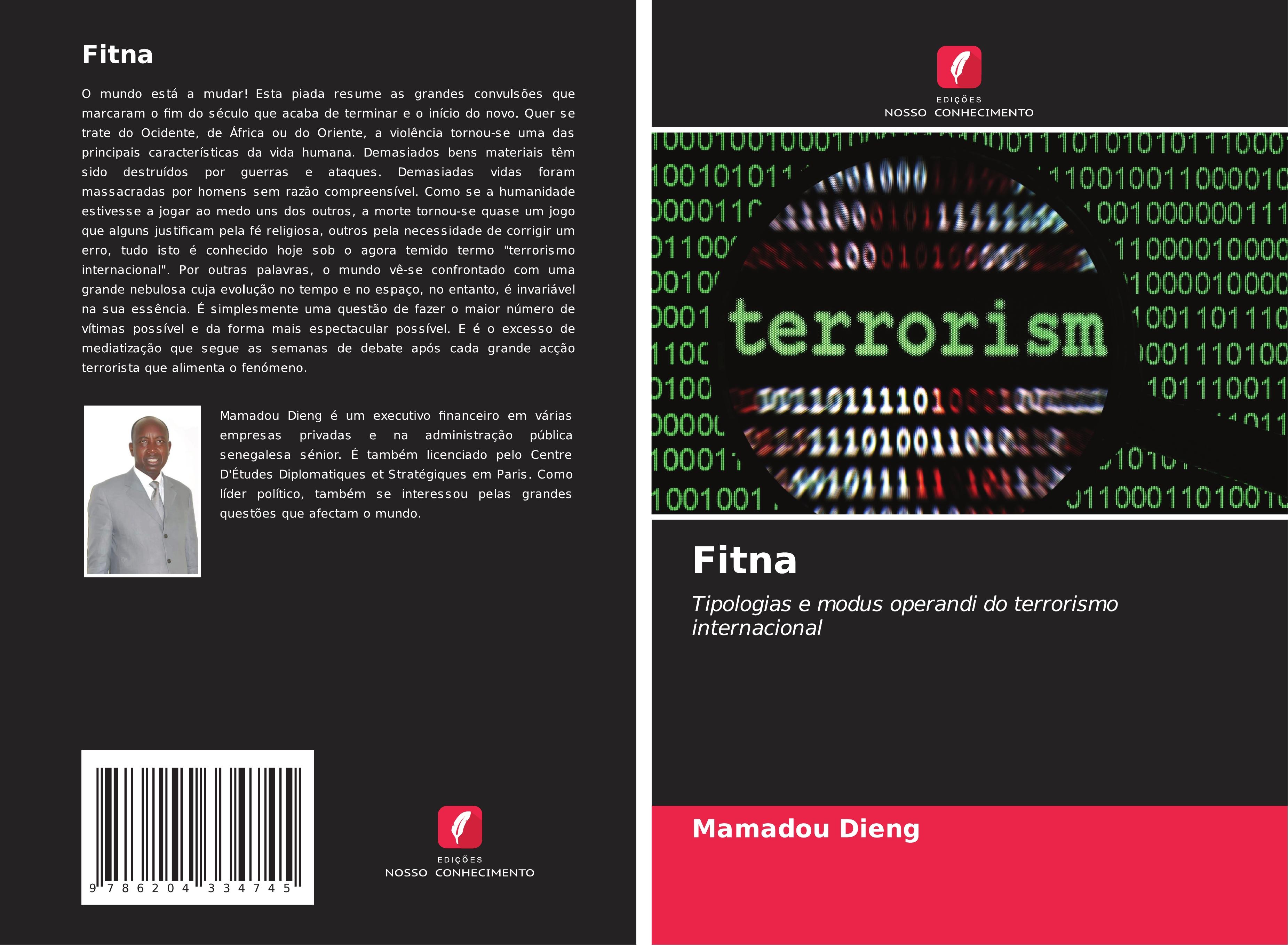 Fitna | Tipologias e modus operandi do terrorismo internacional | Mamadou Dieng | Taschenbuch | Paperback | Portugiesisch | 2021 | Edições Nosso Conhecimento | EAN 9786204334745 - Dieng, Mamadou