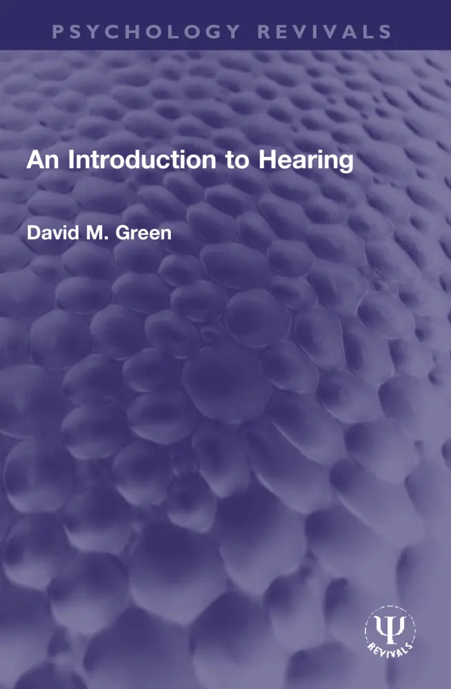Cover: 9780367764845 | An Introduction to Hearing | David M. Green | Taschenbuch | Englisch