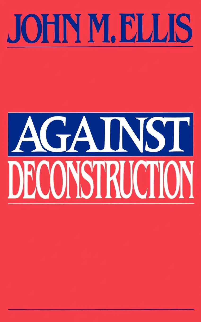 Cover: 9780691014845 | Against Deconstruction | John Martin Ellis | Taschenbuch | Englisch