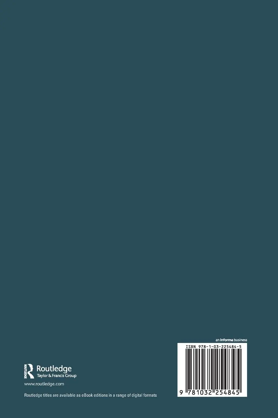 Rückseite: 9781032254845 | An Economic History of the First German Unification | Pfister (u. a.)