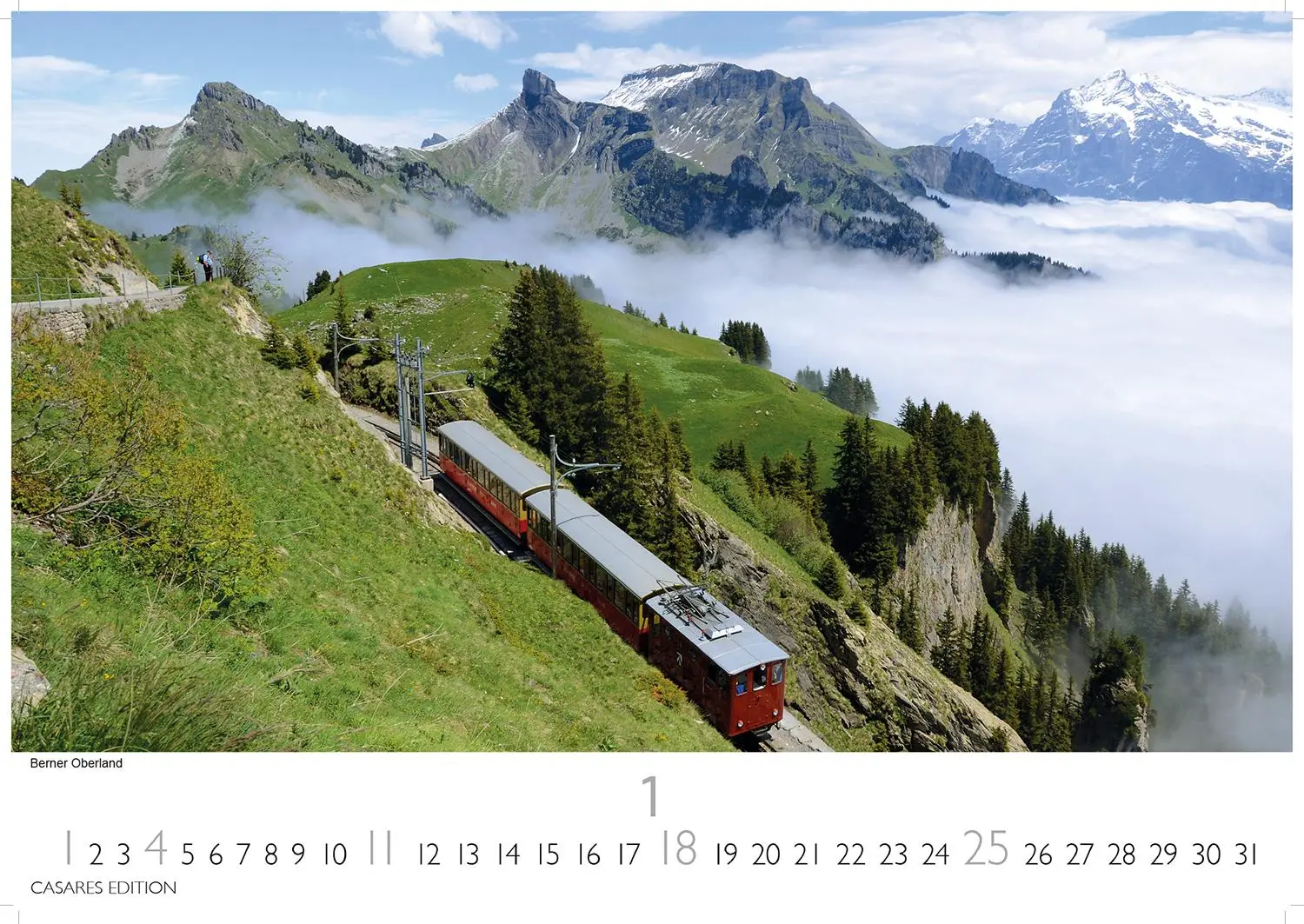 Bild: 9781835244845 | Schweiz 2026 S 24x35cm | Kalender | 14 S. | Deutsch | 2026