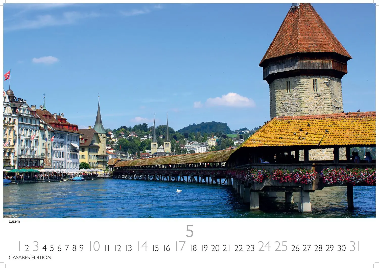 Bild: 9781835244845 | Schweiz 2026 S 24x35cm | Kalender | 14 S. | Deutsch | 2026