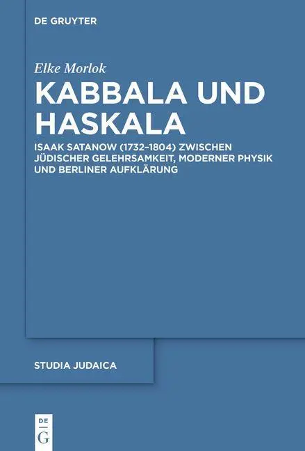 Cover: 9783110714845 | Kabbala und Haskala | Elke Morlok | Buch | VIII | Deutsch | 2022