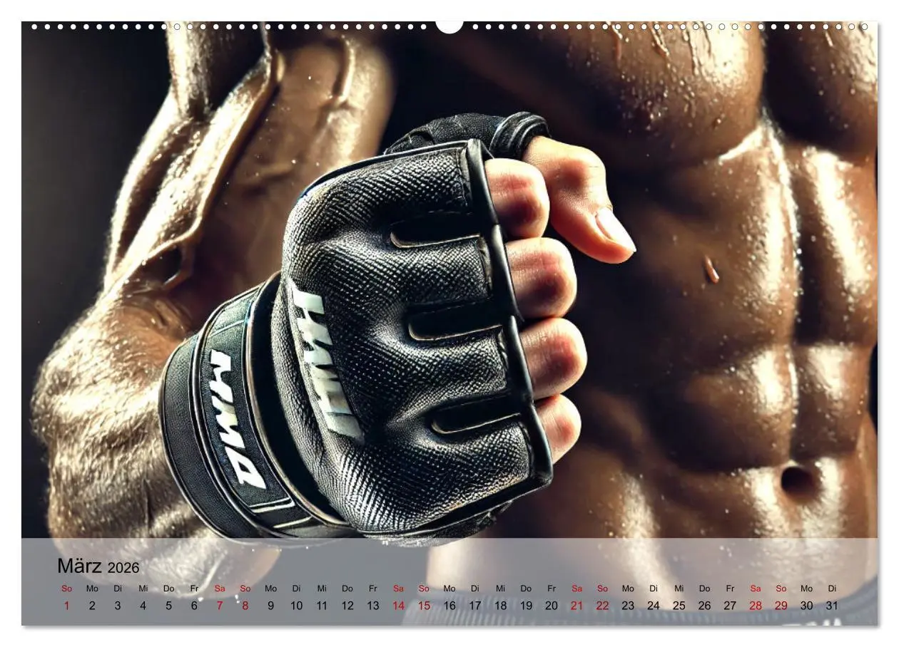 Bild: 9783457314845 | MMA Germany - Mixed Martial Arts Power (Wandkalender 2026 DIN A2...