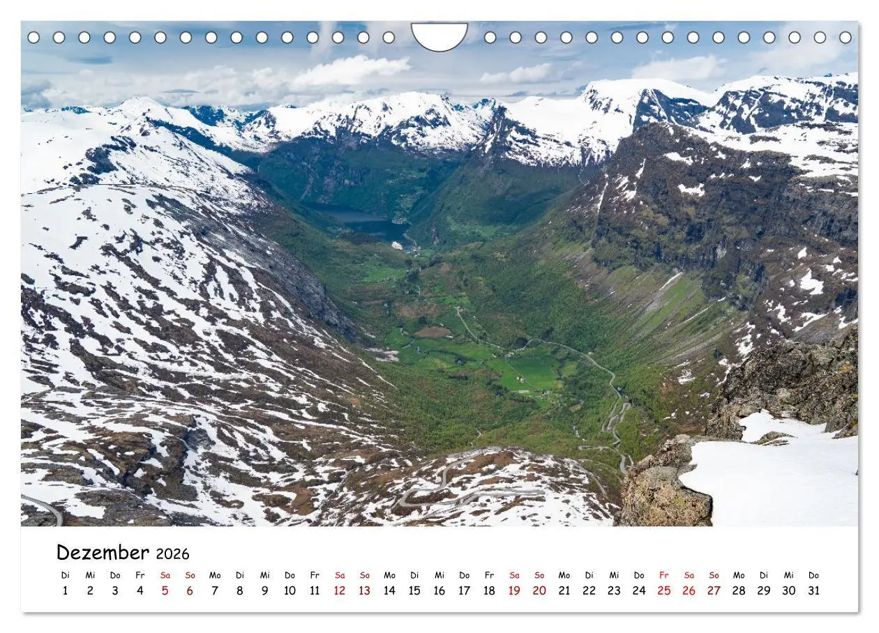 Bild: 9783457554845 | Norwegens wunderschöne Fjorde (Wandkalender 2026 DIN A4 quer),...