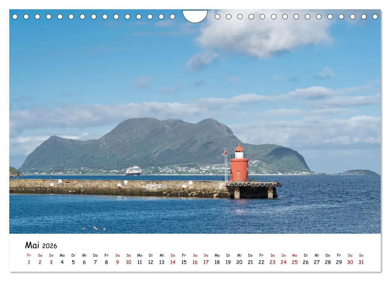 Bild: 9783457554845 | Norwegens wunderschöne Fjorde (Wandkalender 2026 DIN A4 quer),...