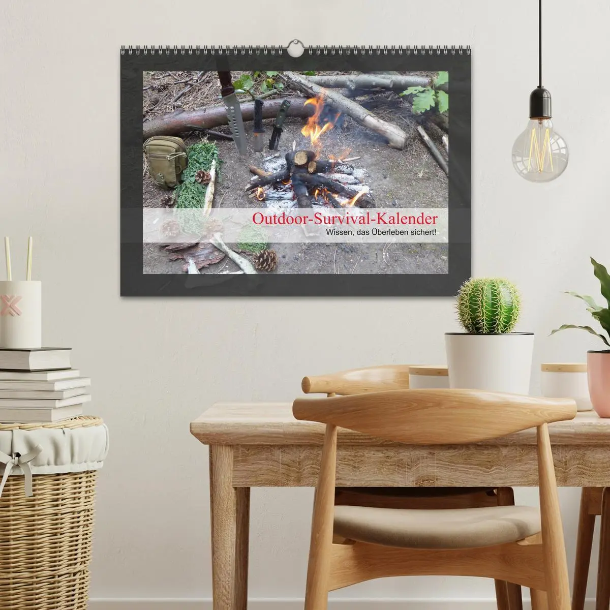 Bild: 9783457934845 | Outdoor-Survival-Kalender (Wandkalender 2026 DIN A3 quer), CALVENDO...