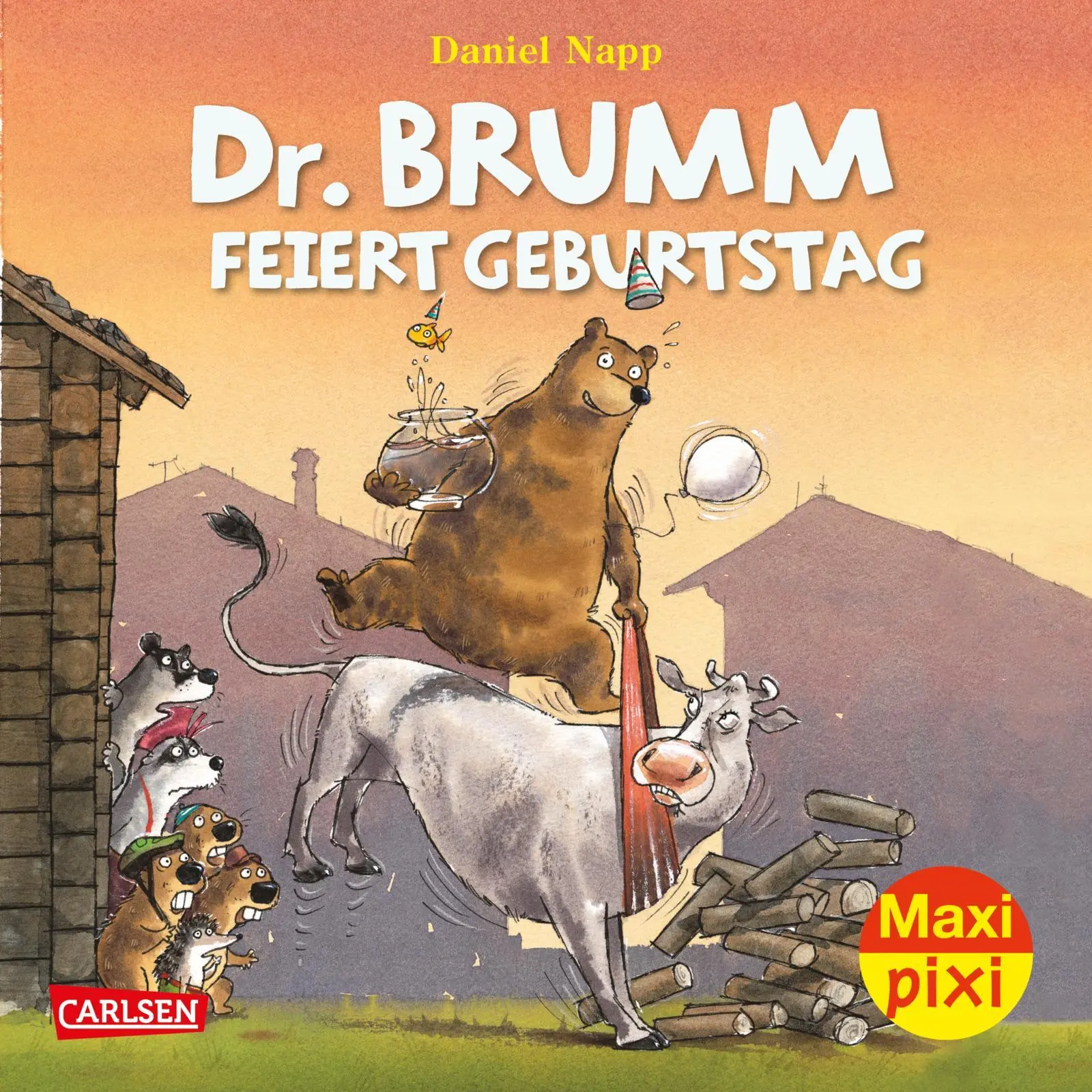 Cover: 9783551054845 | Maxi Pixi 373: VE 5: Dr. Brumm feiert Geburtstag (5 Exemplare) | Napp