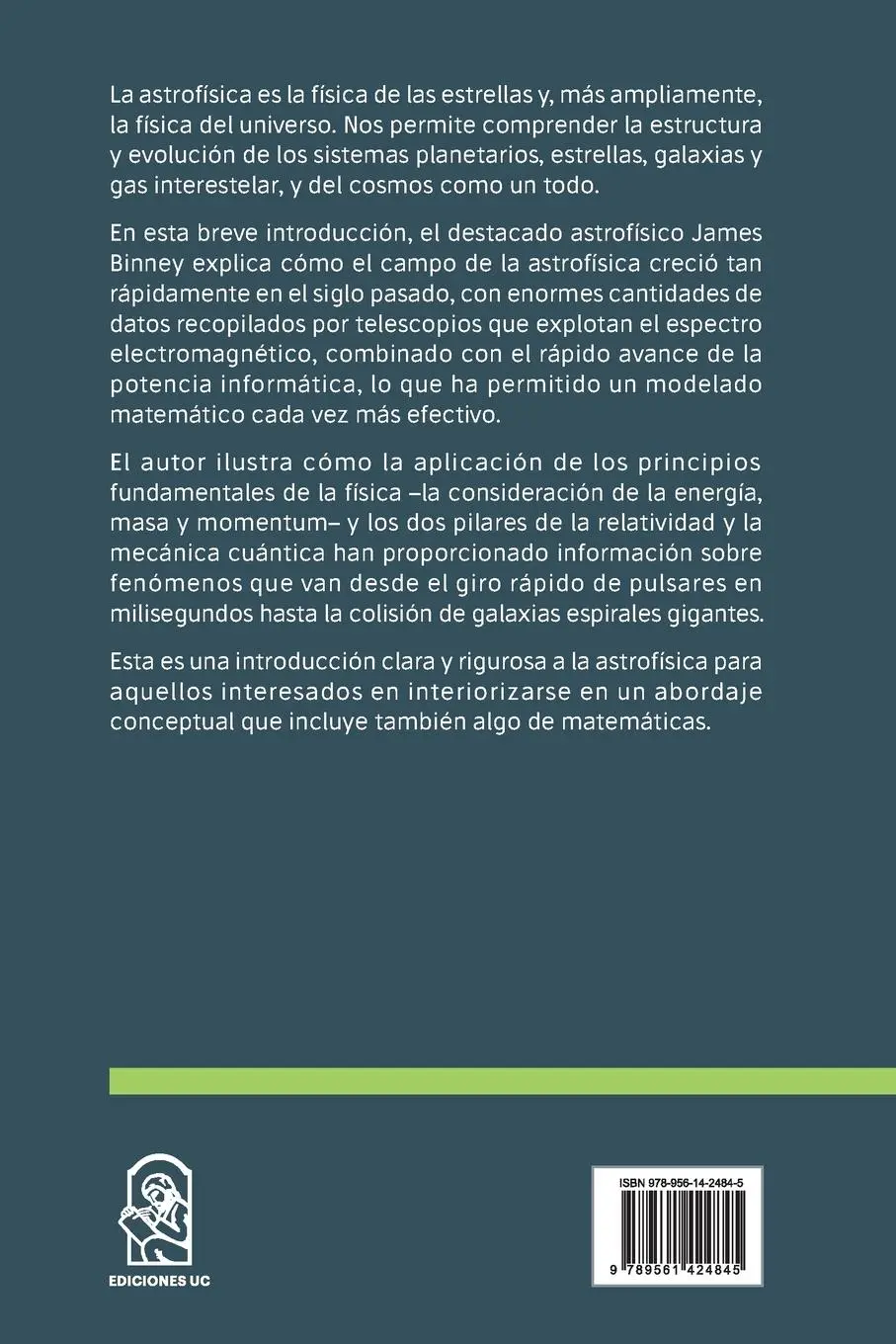 Rückseite: 9789561424845 | Astrofísica | James Binney | Taschenbuch | Spanisch | 2021
