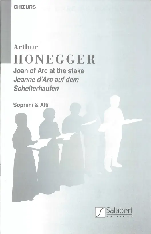 Cover: 9790048044845 | Jeanne d'Arc auf dem Scheiterhaufen partie de choeurs (soprani,...
