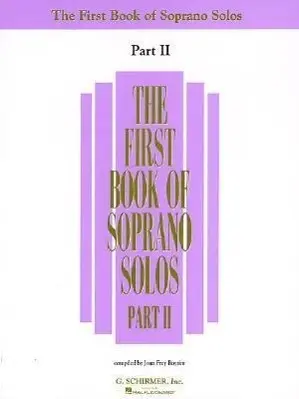 Cover: 9780793524945 | The First Book of Soprano Solos - Part II | Joan Frey Boytim | Buch