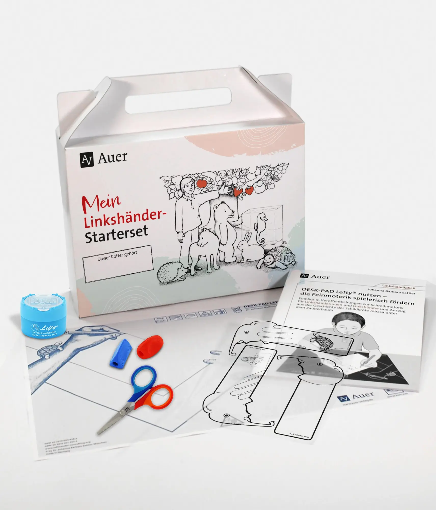 Cover: 9783403084945 | Linkshänder-Starterset | Johanna Barbara Sattler | Linkshändigkeit