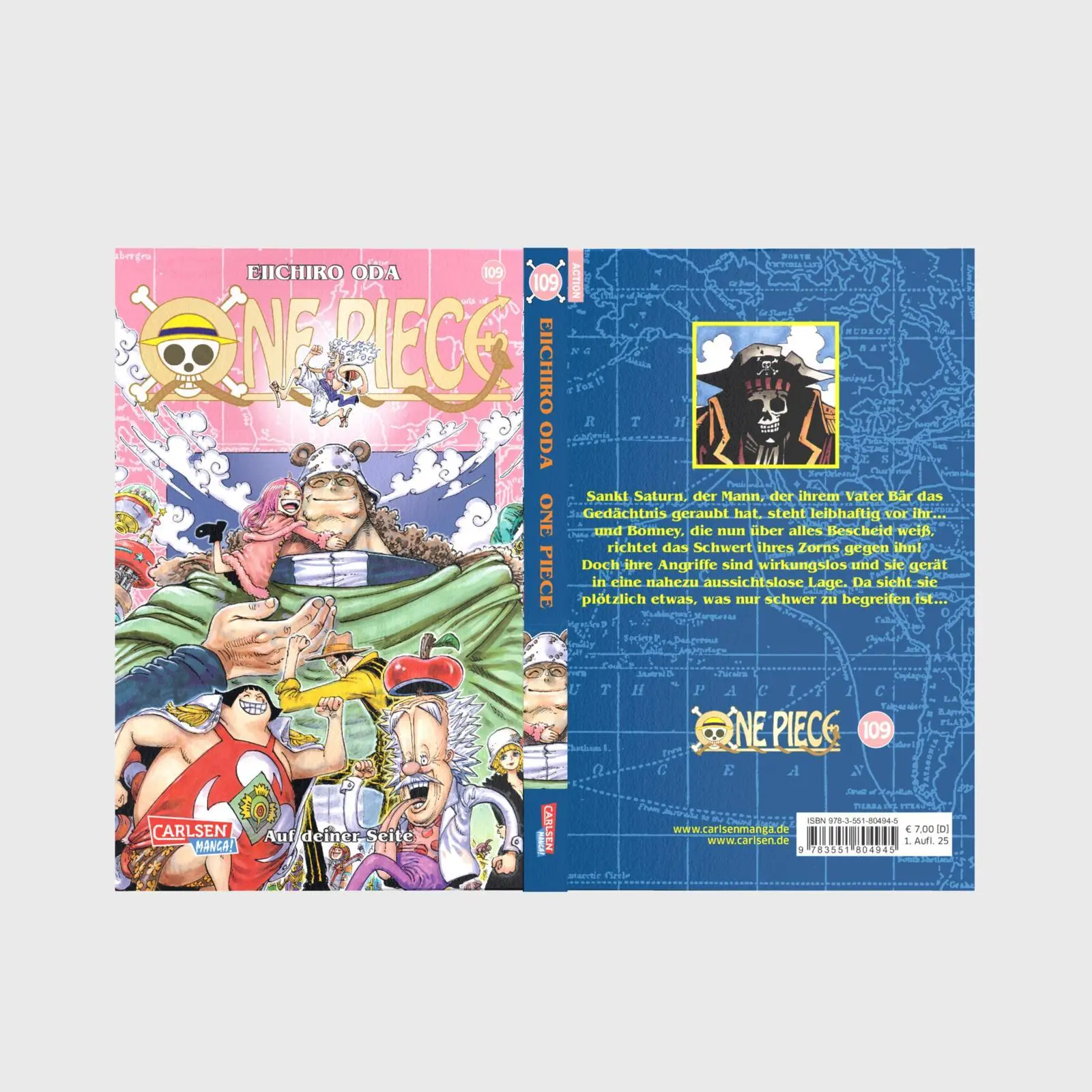 Bild: 9783551804945 | One Piece 109 | Auf deiner Seite | Eiichiro Oda | Taschenbuch | 192 S.