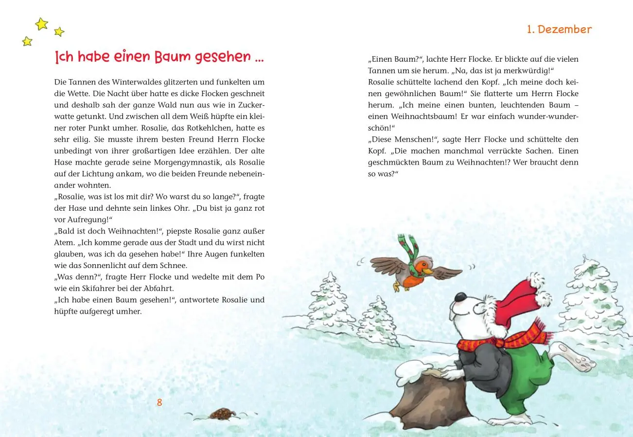 Bild: 9783780664945 | Ein Weihnachtsbaum für die Tiere | Ein Adventskalenderbuch | Buch