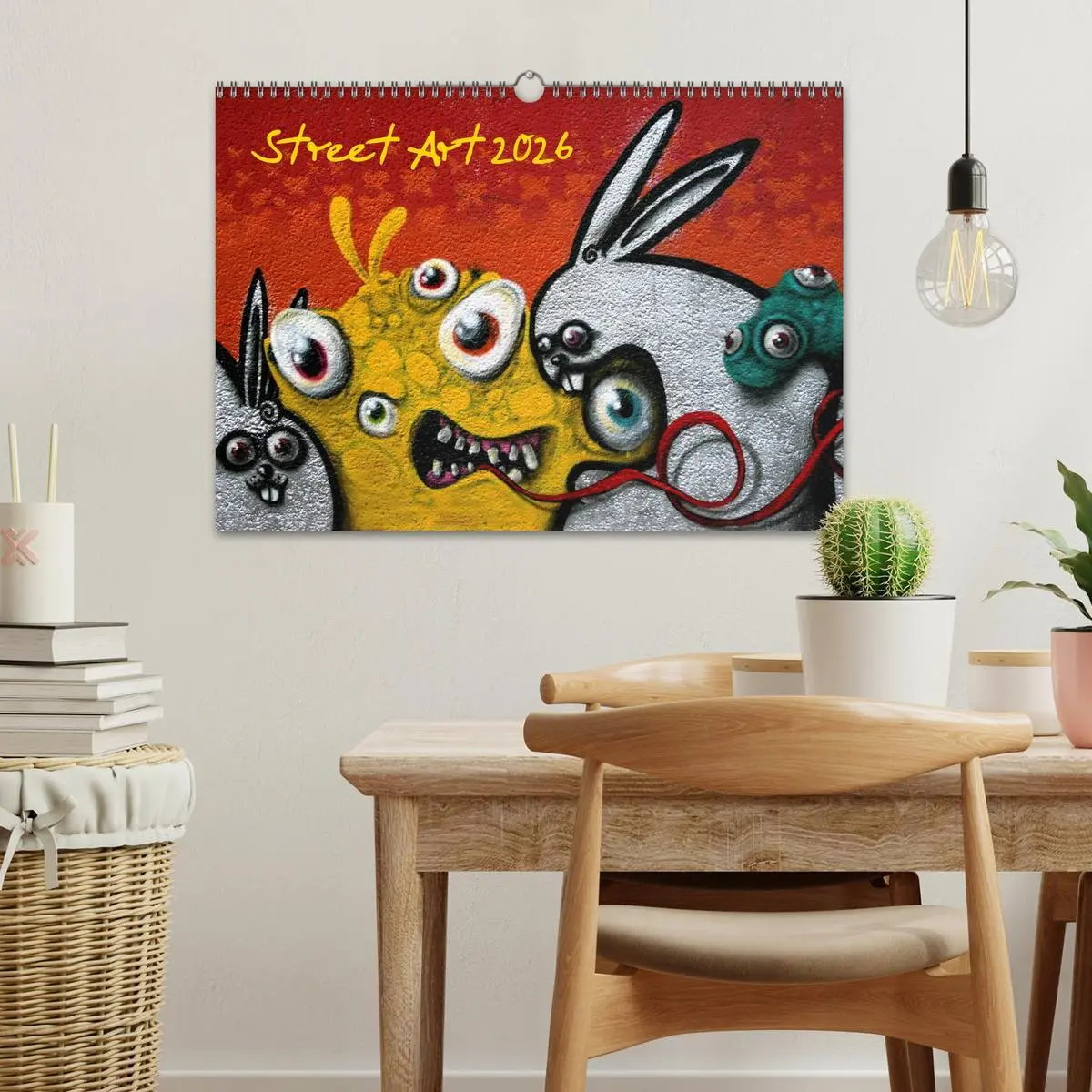 Bild: 9783516145045 | Street-Art 2026 / CH-Version (Wandkalender 2026 DIN A3 quer),...