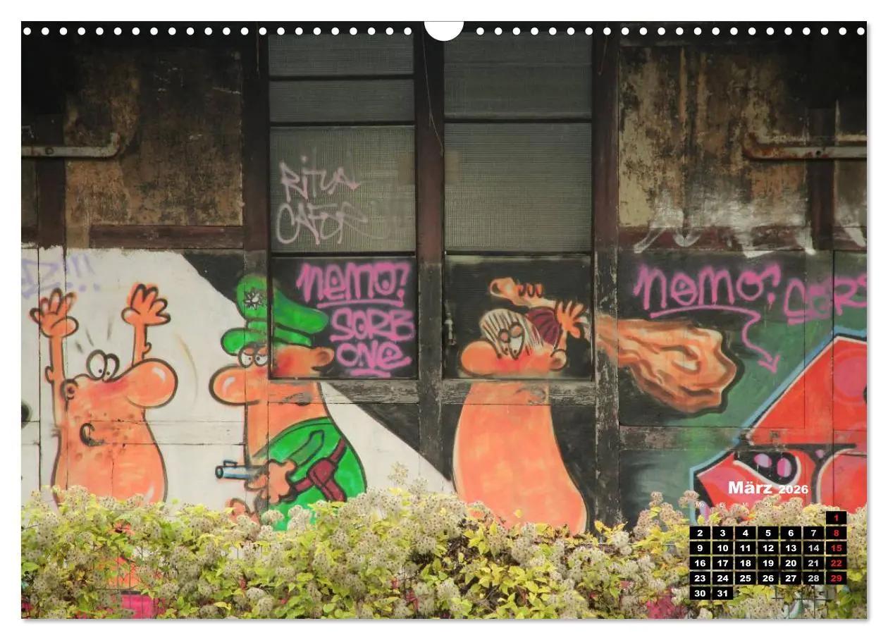 Bild: 9783516145045 | Street-Art 2026 / CH-Version (Wandkalender 2026 DIN A3 quer),...