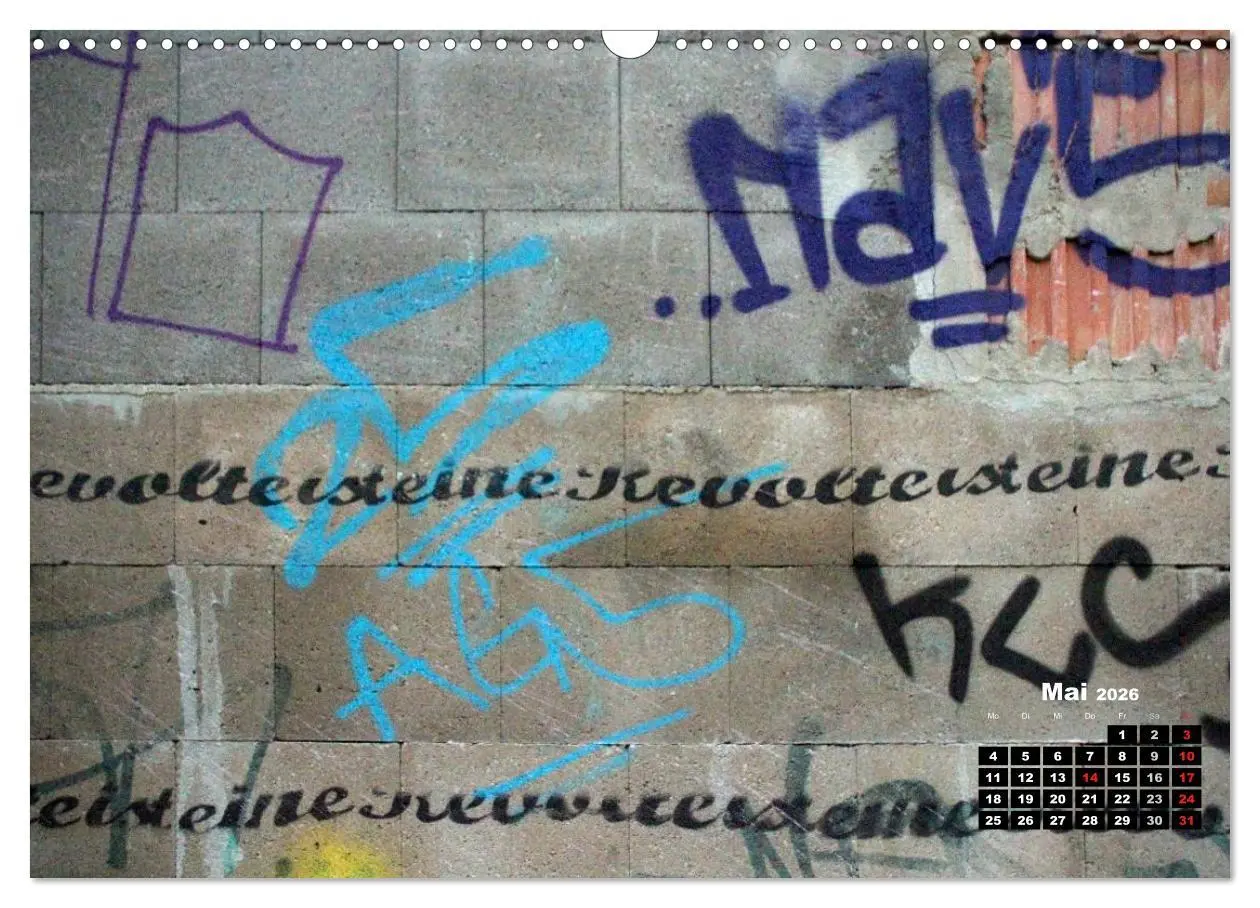 Bild: 9783516145045 | Street-Art 2026 / CH-Version (Wandkalender 2026 DIN A3 quer),...
