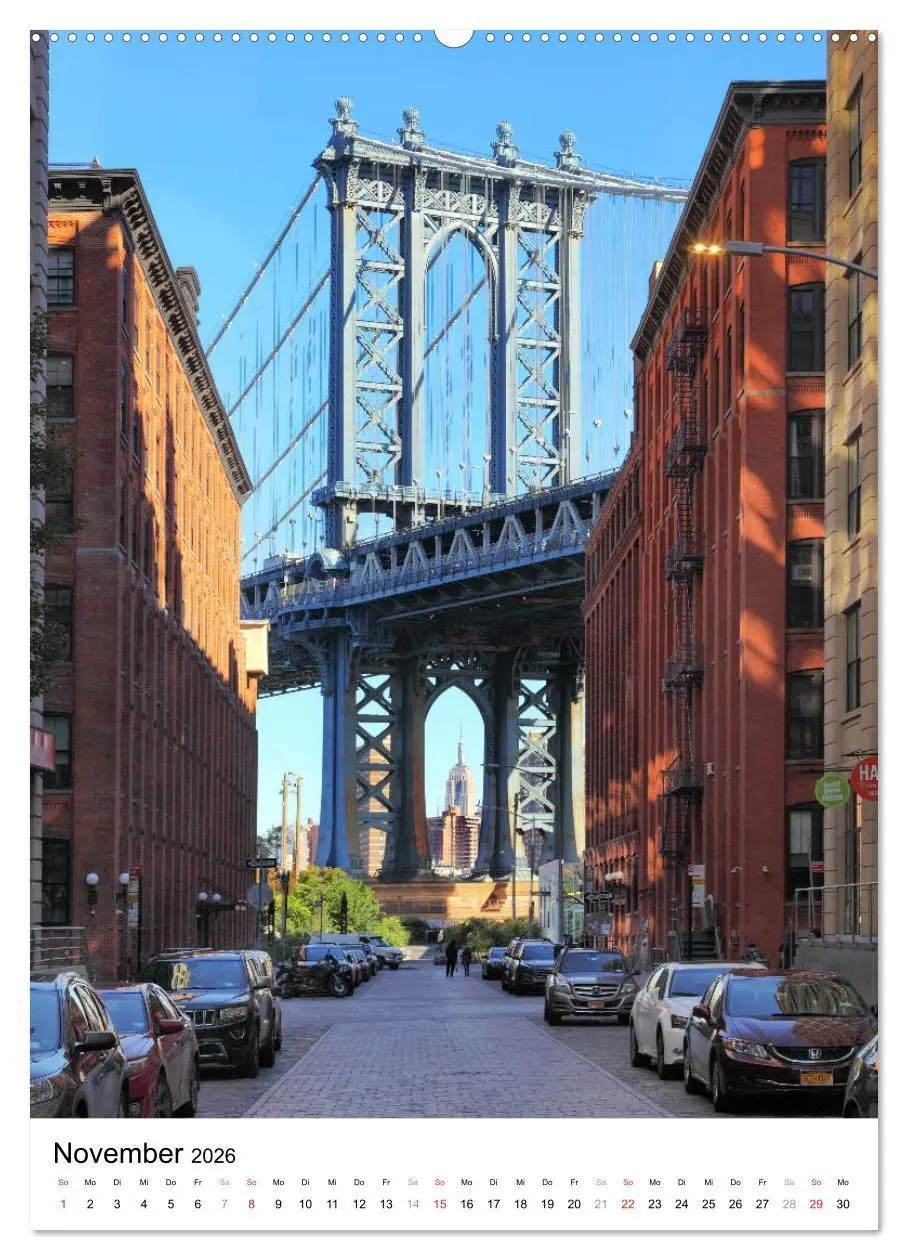 Bild: 9783516385045 | New Yorks architektonische Highlights (Wandkalender 2026 DIN A2...