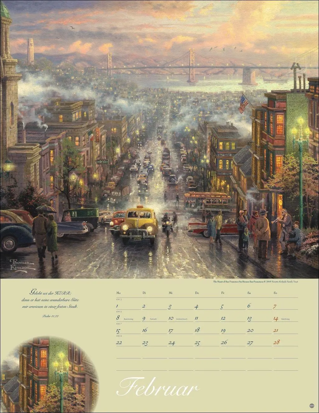 Bild: 9783756415045 | Thomas Kinkade: Land im Licht Kalender 2027 | Thomas Kinkade | 14 S.
