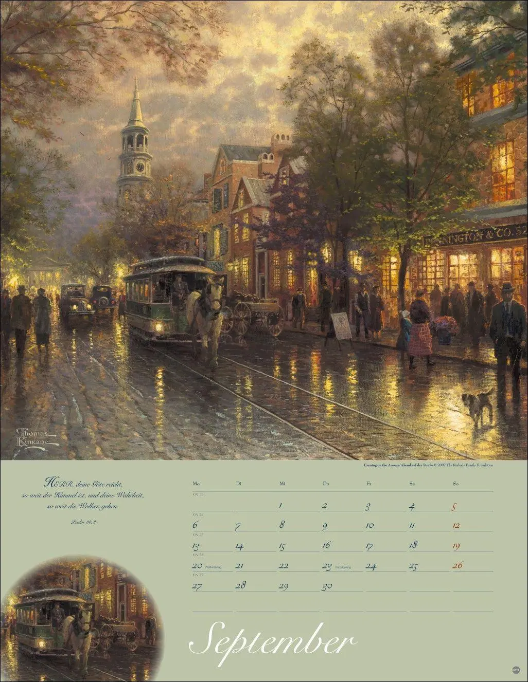 Bild: 9783756415045 | Thomas Kinkade: Land im Licht Kalender 2027 | Thomas Kinkade | 14 S.