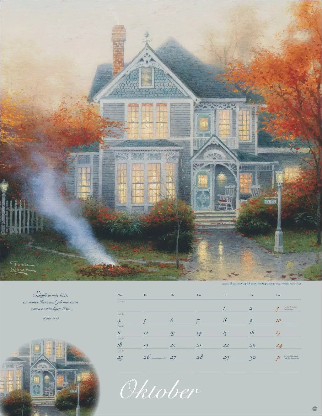 Bild: 9783756415045 | Thomas Kinkade: Land im Licht Kalender 2027 | Thomas Kinkade | 14 S.