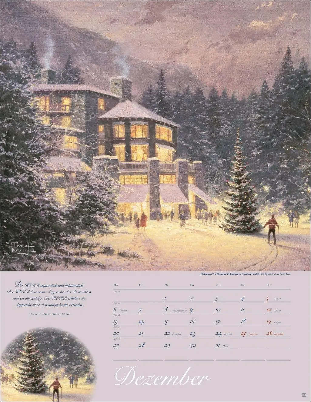 Bild: 9783756415045 | Thomas Kinkade: Land im Licht Kalender 2027 | Thomas Kinkade | 14 S.