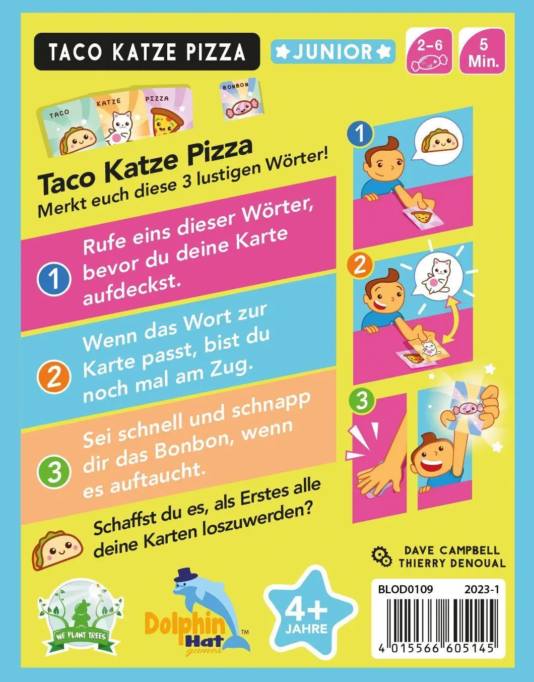 Bild: 4015566605145 | Taco Katze Pizza Junior | Dave Campbell (u. a.) | Spiel | BLOD0109
