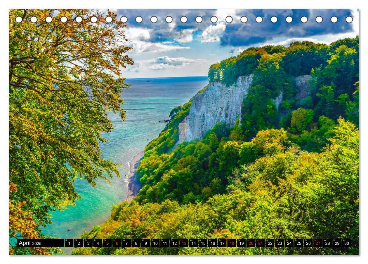 Bild: 9783435195145 | OSTSEE PERLE RÜGEN Michael Jaster (Tischkalender 2025 DIN A5 quer),...