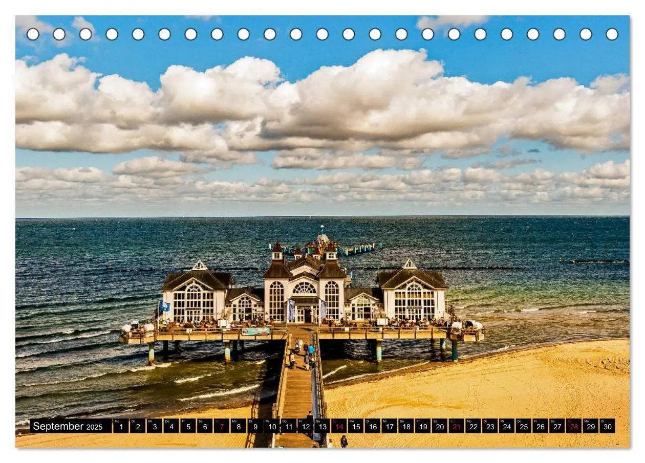 Bild: 9783435195145 | OSTSEE PERLE RÜGEN Michael Jaster (Tischkalender 2025 DIN A5 quer),...