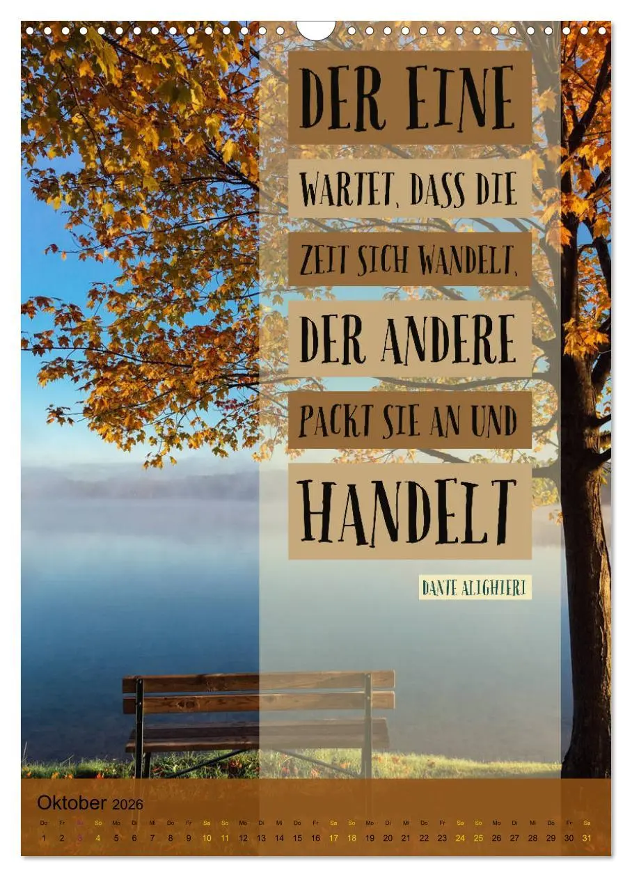 Bild: 9783516375145 | Aktiviere Deine Motivation Weisheiten und Sprüche (Wandkalender...