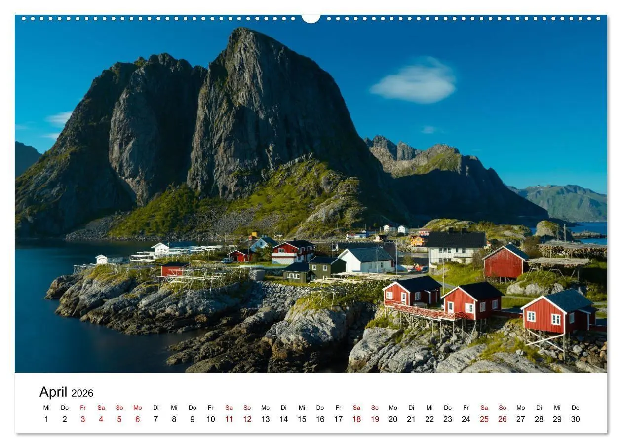 Bild: 9783516685145 | Atemberaubende Natur der Lofoten (Wandkalender 2026 DIN A2 quer),...