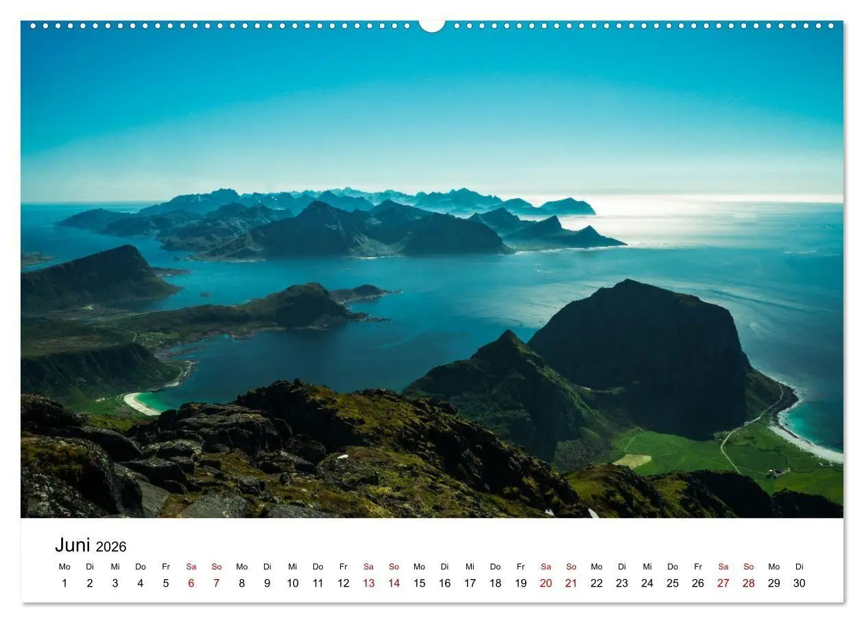 Bild: 9783516685145 | Atemberaubende Natur der Lofoten (Wandkalender 2026 DIN A2 quer),...