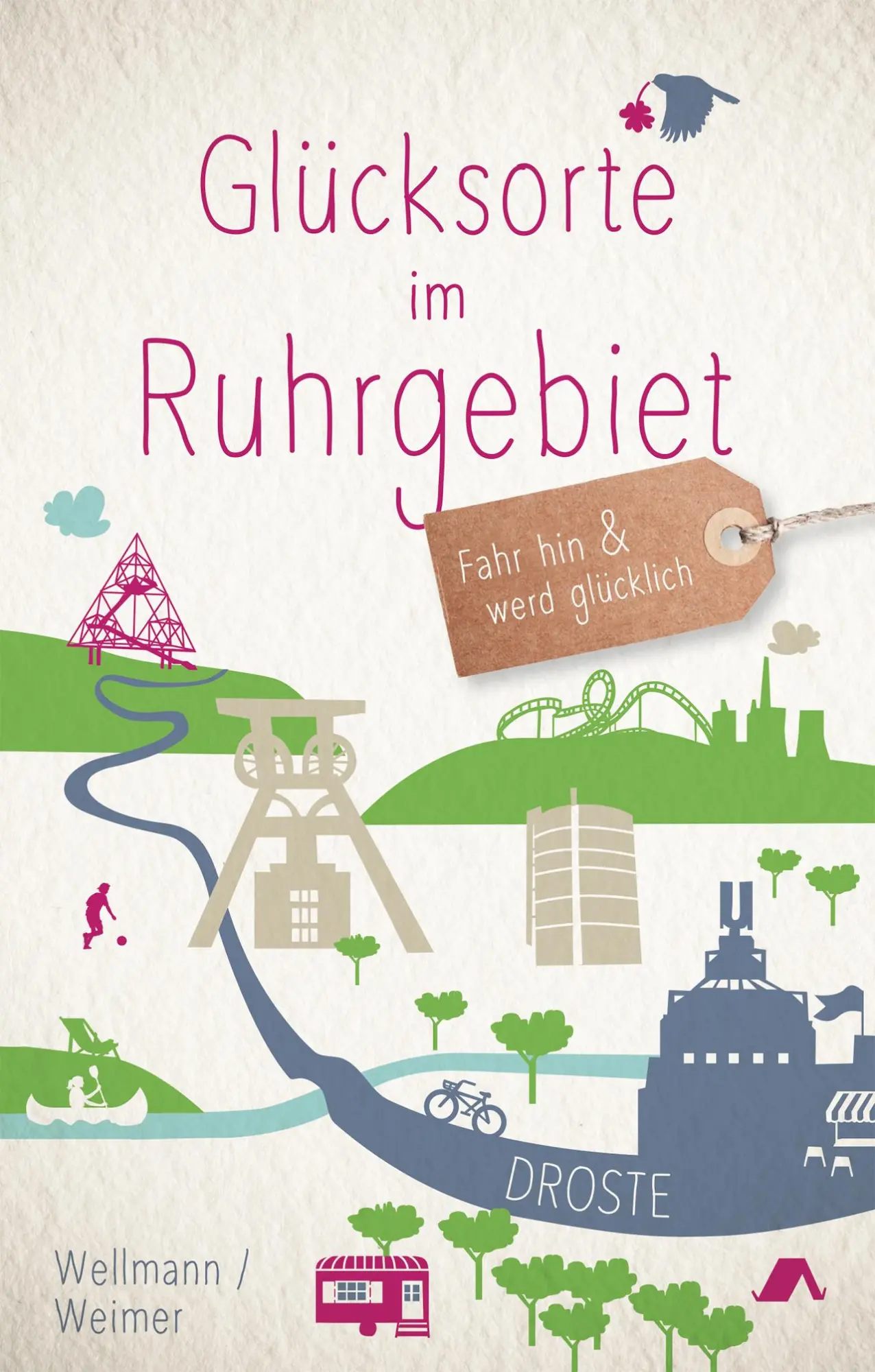 Cover: 9783770025145 | Glücksorte im Ruhrgebiet | Fahr hin &amp; werd glücklich | Weimer (u. a.)