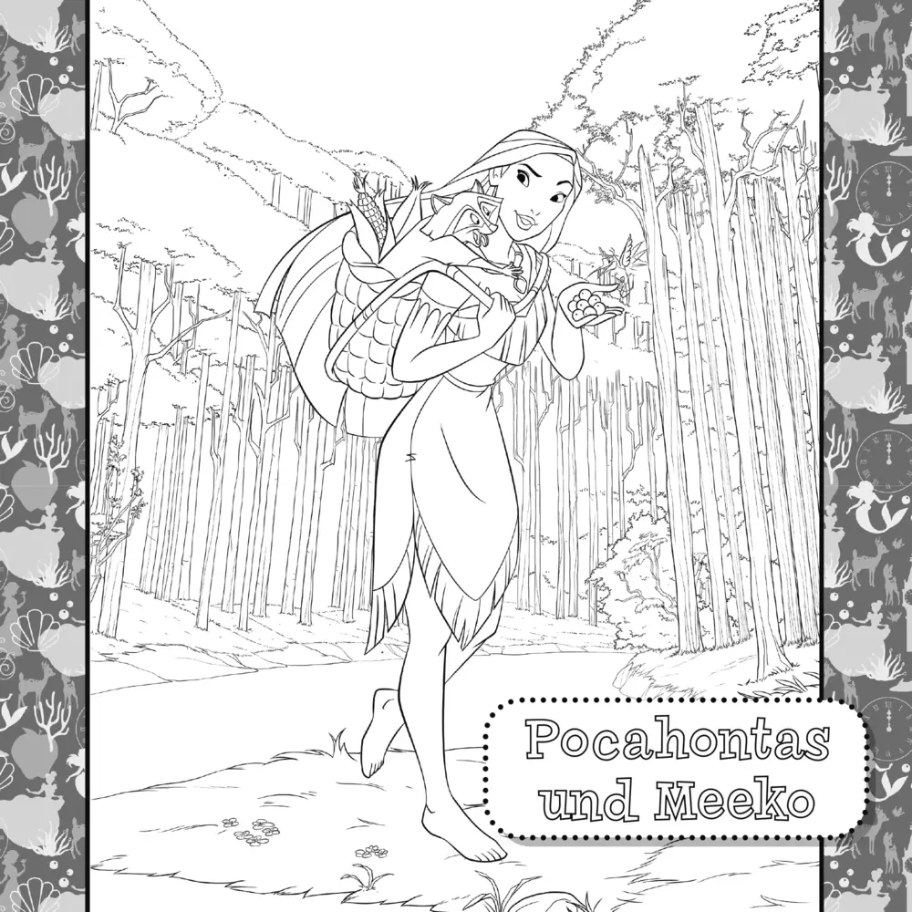 Bild: 9783833245145 | Disney Prinzessin: Zauberhafter Malspaß - Die schönsten Motive zum...
