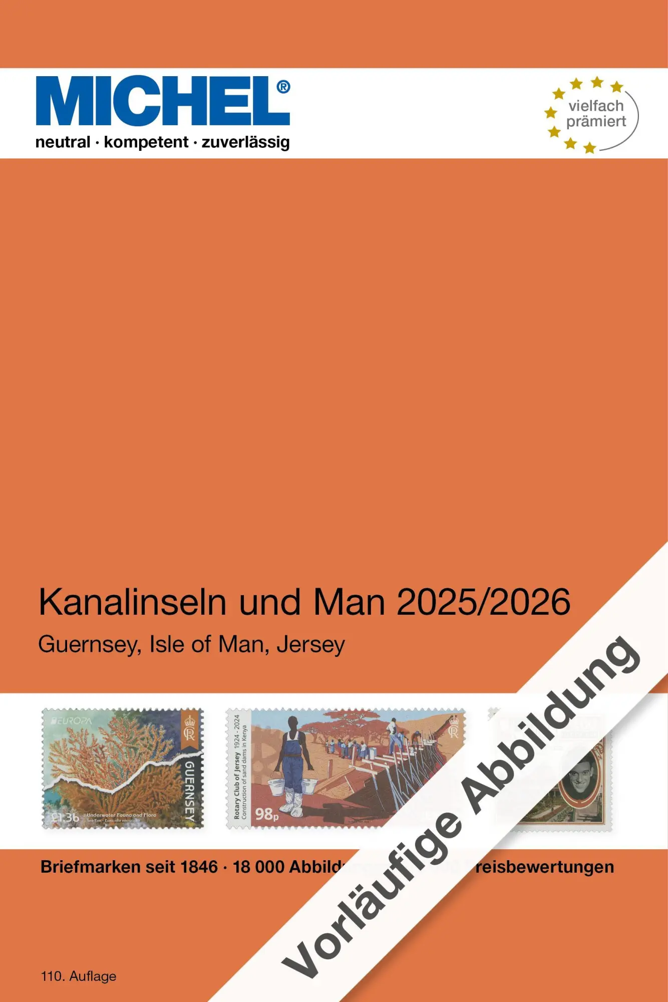 Cover: 9783954025145 | Kanalinseln und Man 2025/2026 | Michel-Redaktion | Buch | 522 S.