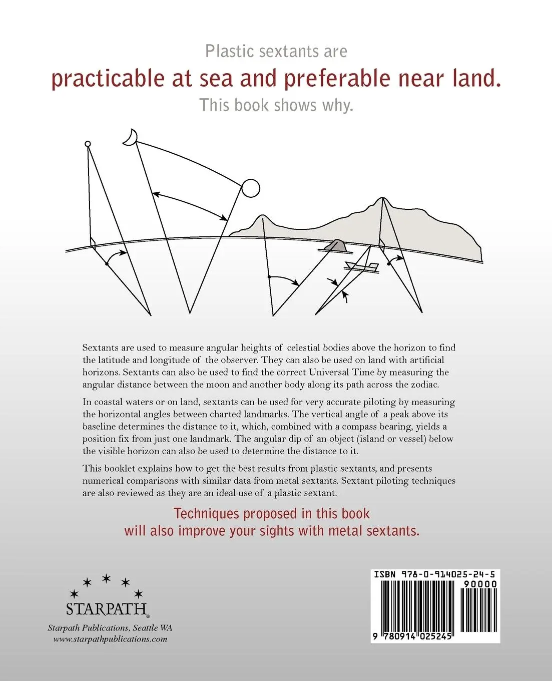 Rückseite: 9780914025245 | How to Use Plastic Sextants | David Burch | Taschenbuch | Englisch